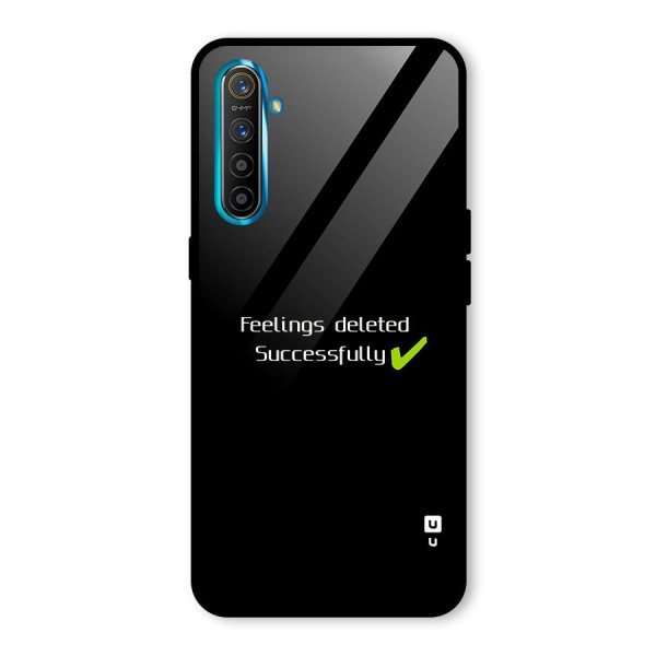 Feelings Deleted Glass Back Case for Realme XT