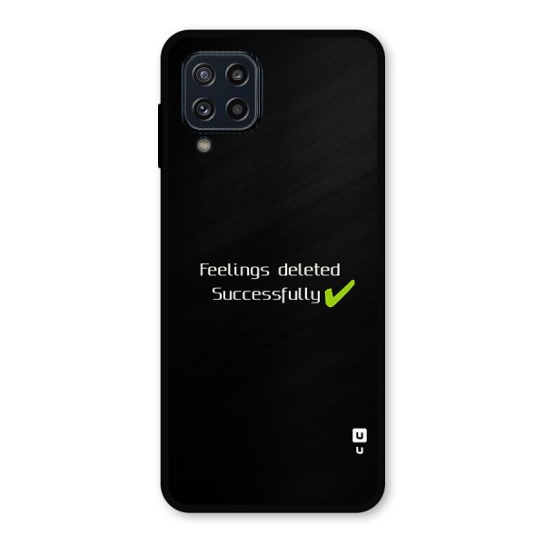 Feelings Deleted Metal Back Case for Galaxy M32