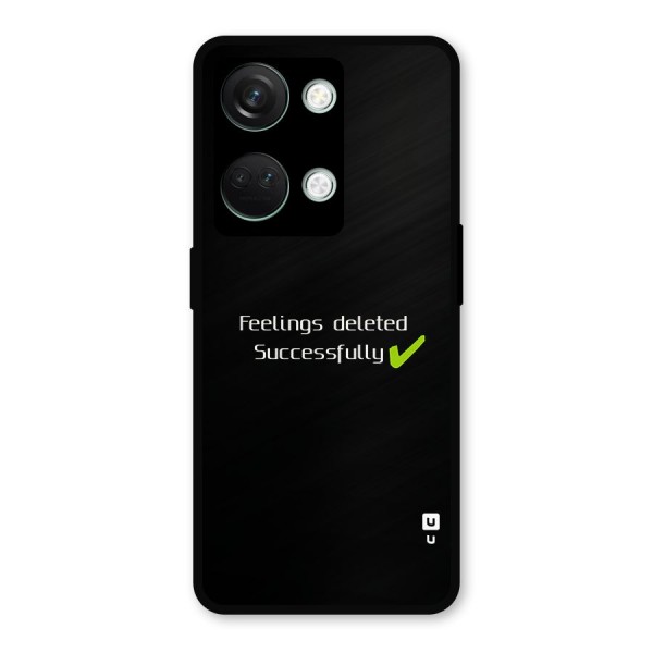 Feelings Deleted Metal Back Case for OnePlus Nord 3