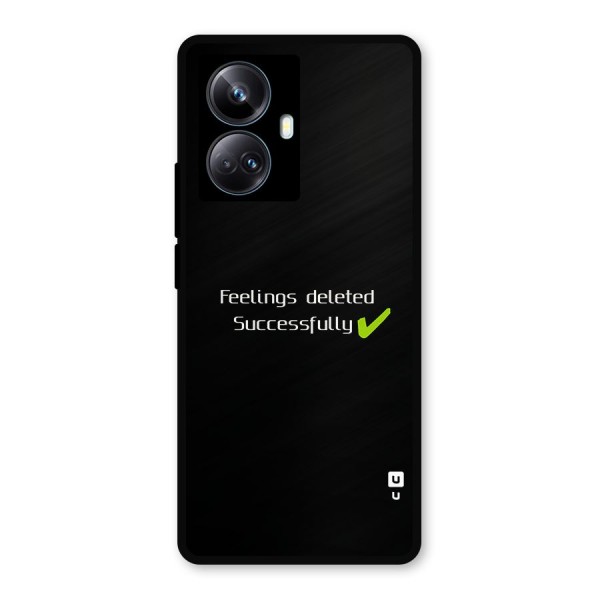 Feelings Deleted Metal Back Case for Realme 10 Pro Plus