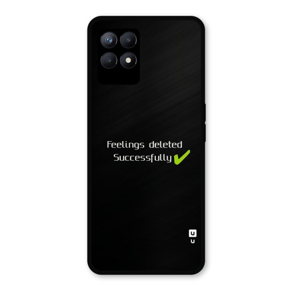 Feelings Deleted Metal Back Case for Realme 8i