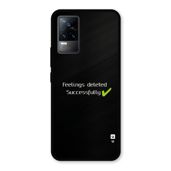 Feelings Deleted Metal Back Case for Vivo Y73