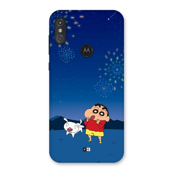 Festival Time Back Case for Motorola One Power