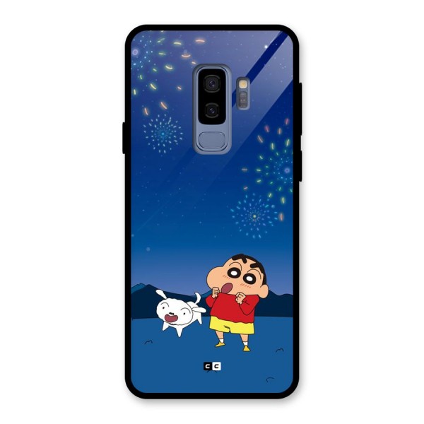 Festival Time Glass Back Case for Galaxy S9 Plus