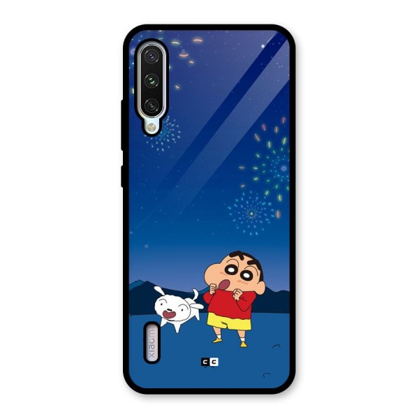 Festival Time Glass Back Case for Mi A3