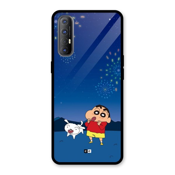 Festival Time Glass Back Case for Oppo Reno3 Pro