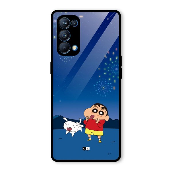 Festival Time Glass Back Case for Oppo Reno5 Pro 5G