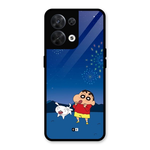 Festival Time Glass Back Case for Oppo Reno8 5G