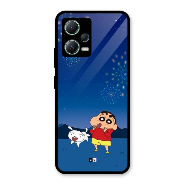 Festival Time Glass Back Case for Poco X5