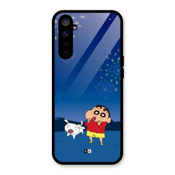 Festival Time Glass Back Case for Realme 6