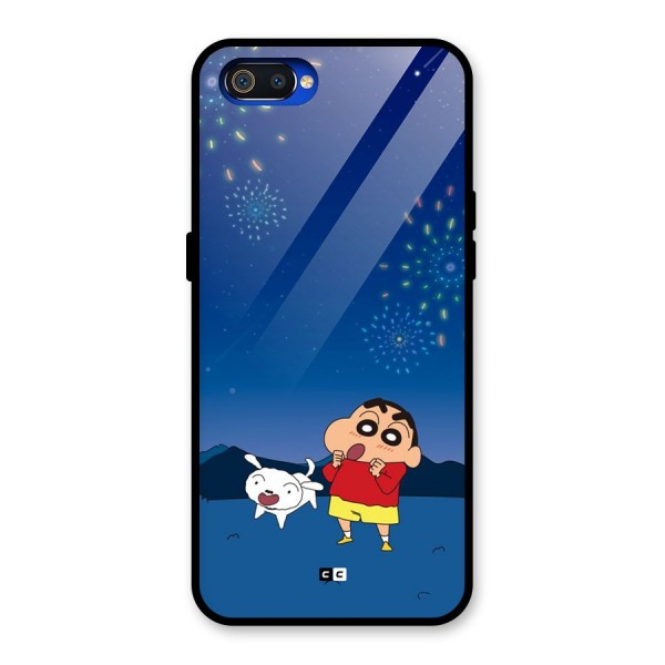 Festival Time Glass Back Case for Realme C2