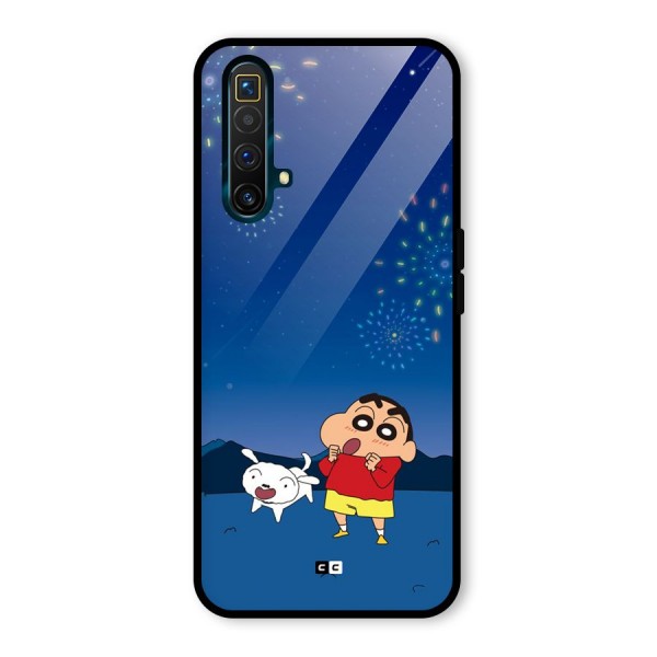 Festival Time Glass Back Case for Realme X3 SuperZoom