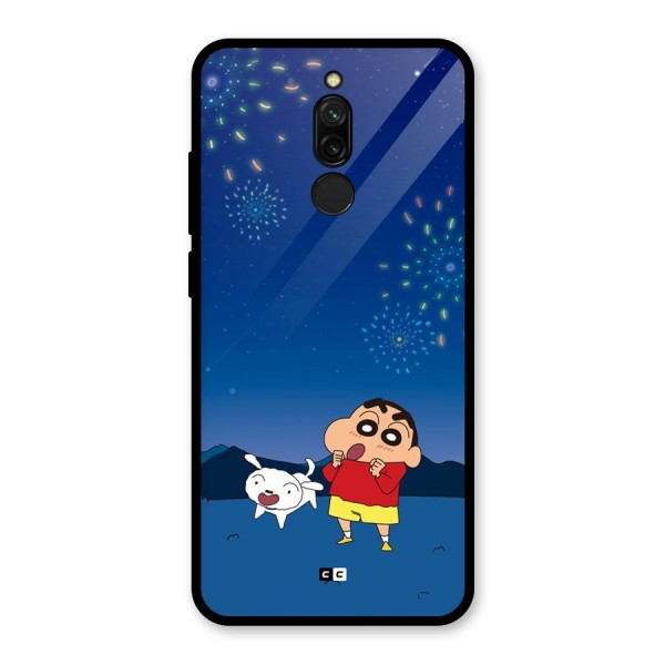 Festival Time Glass Back Case for Redmi 8