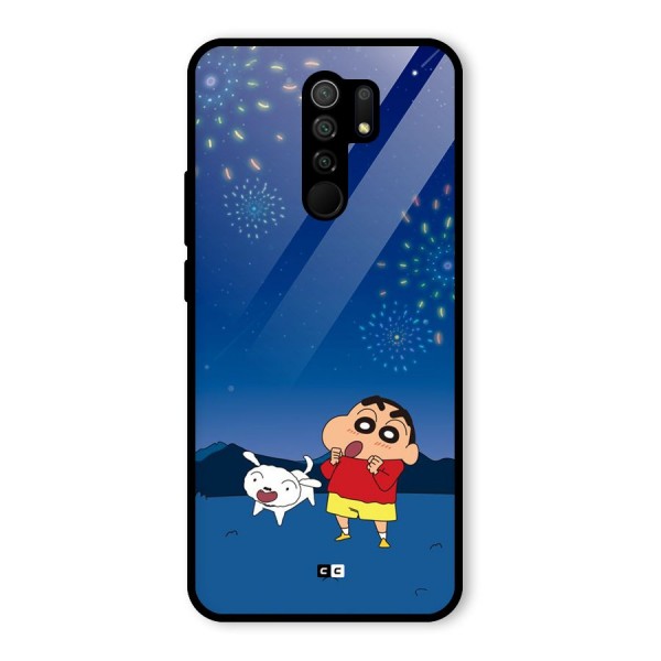 Festival Time Glass Back Case for Redmi 9 Prime