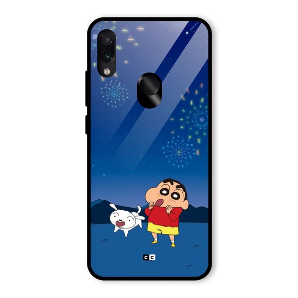 Festival Time Glass Back Case for Redmi Note 7