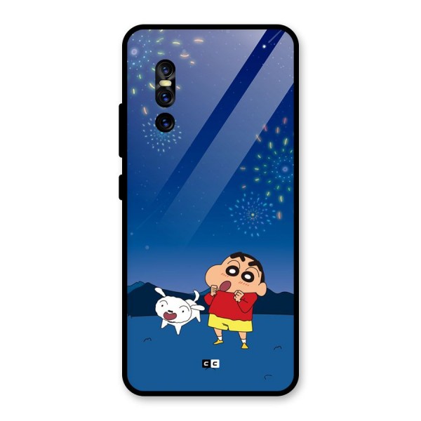 Festival Time Glass Back Case for Vivo V15 Pro