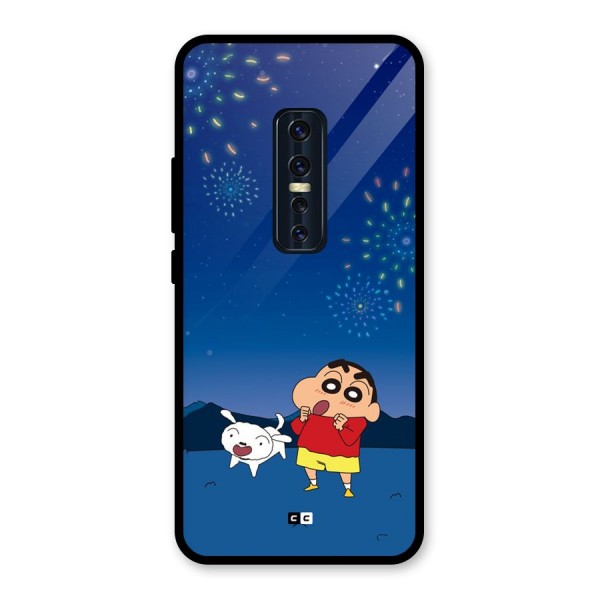 Festival Time Glass Back Case for Vivo V17 Pro