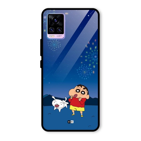 Festival Time Glass Back Case for Vivo V20 Pro