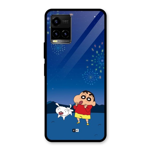 Festival Time Glass Back Case for Vivo Y21 2021