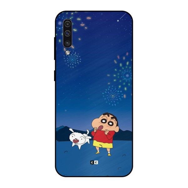 Festival Time Metal Back Case for Galaxy A50s