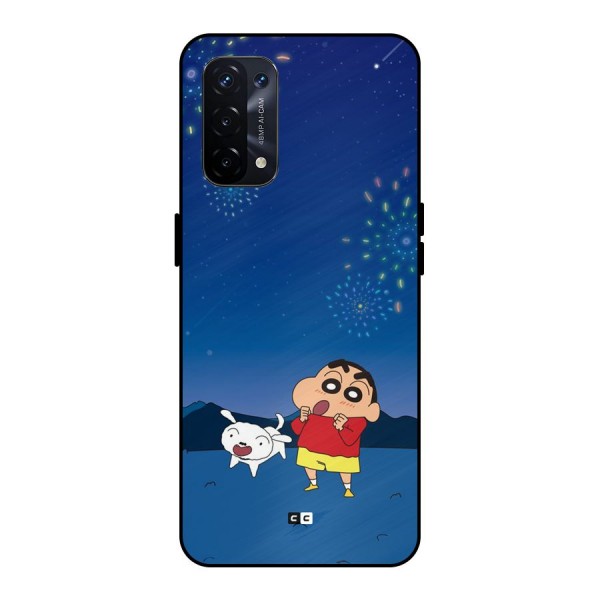 Festival Time Metal Back Case for Oppo A74 5G