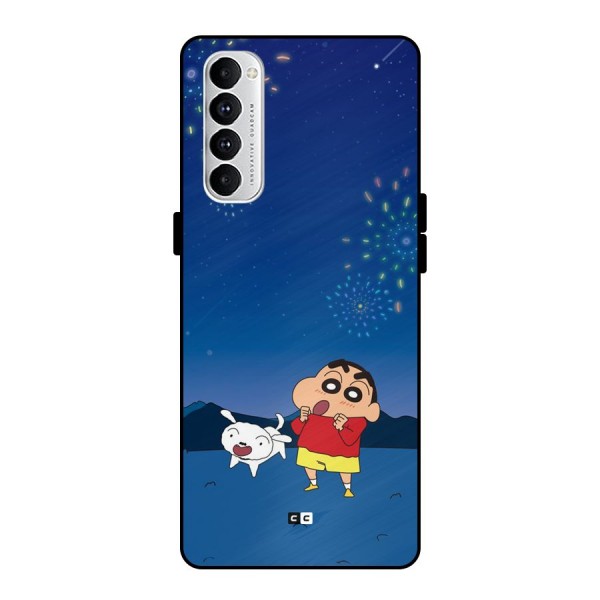 Festival Time Metal Back Case for Oppo Reno4 Pro