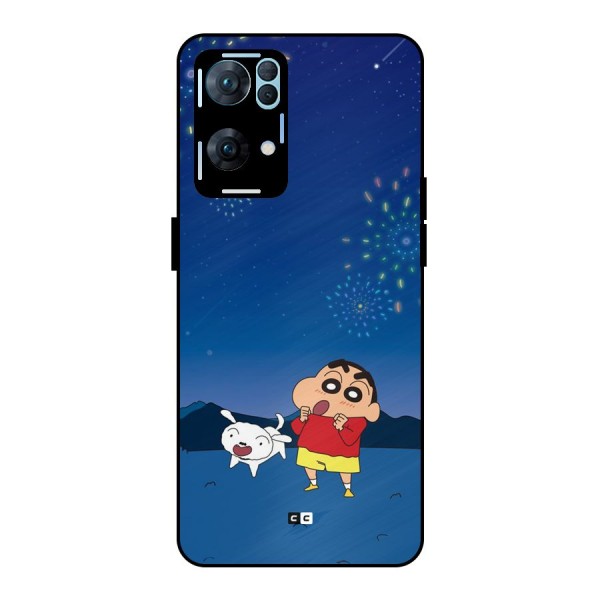 Festival Time Metal Back Case for Oppo Reno7 Pro 5G