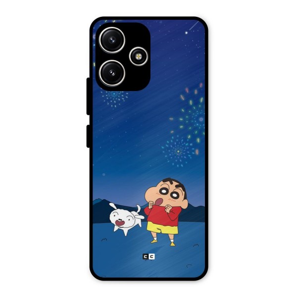 Festival Time Metal Back Case for Poco M6 Pro