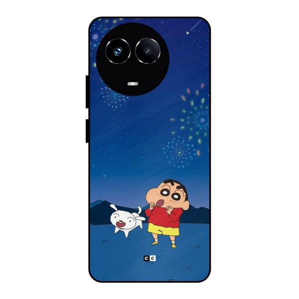 Festival Time Metal Back Case for Realme 11X