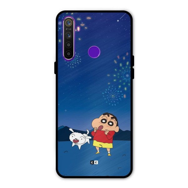 Festival Time Metal Back Case for Realme 5i