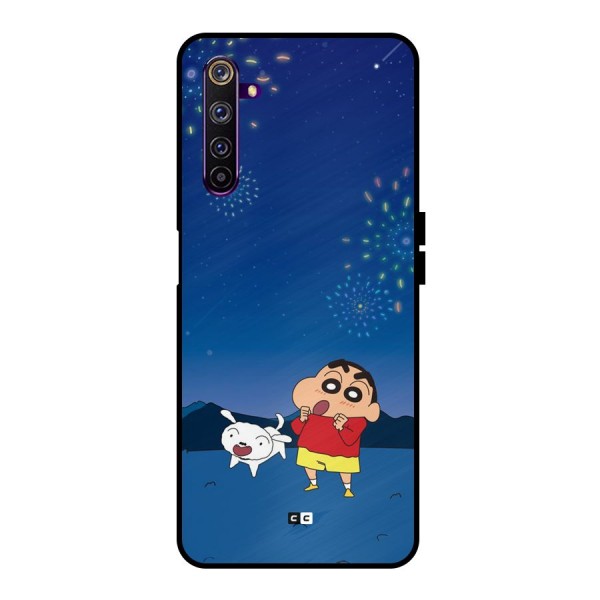 Festival Time Metal Back Case for Realme 6 Pro