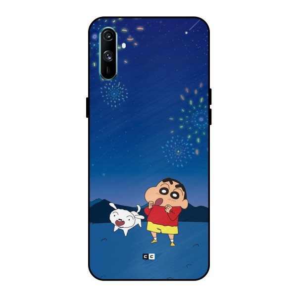 Festival Time Metal Back Case for Realme C3