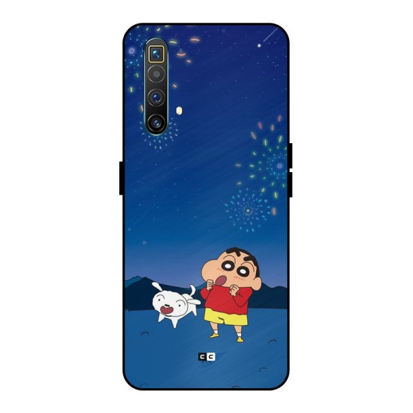 Festival Time Metal Back Case for Realme X3 SuperZoom