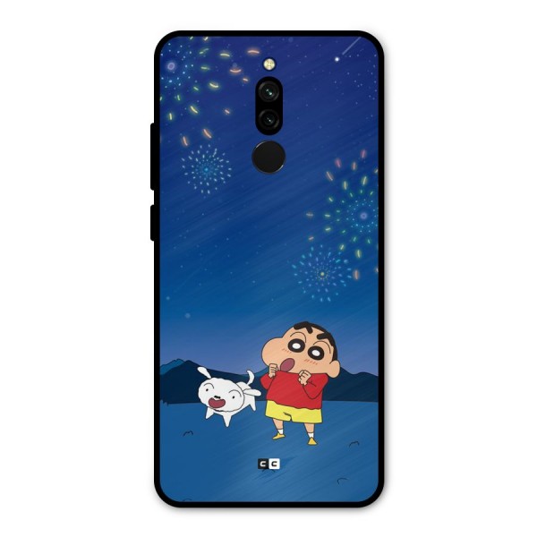 Festival Time Metal Back Case for Redmi 8