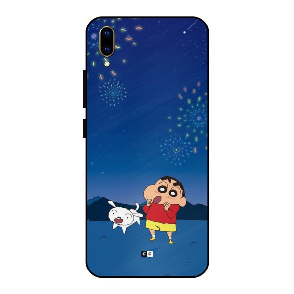 Festival Time Metal Back Case for Vivo V11 Pro