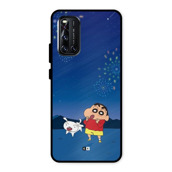 Festival Time Metal Back Case for Vivo V19