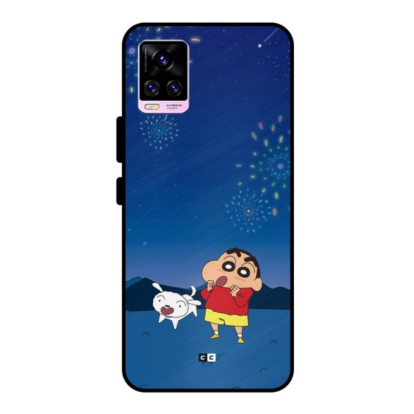 Festival Time Metal Back Case for Vivo V20 Pro