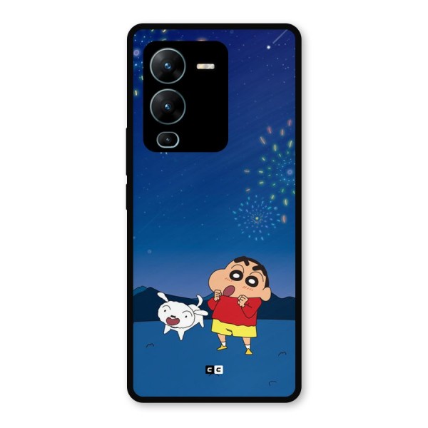 Festival Time Metal Back Case for Vivo V25 Pro