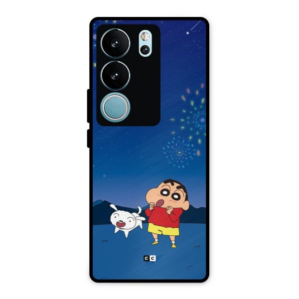 Festival Time Metal Back Case for Vivo V29 Pro