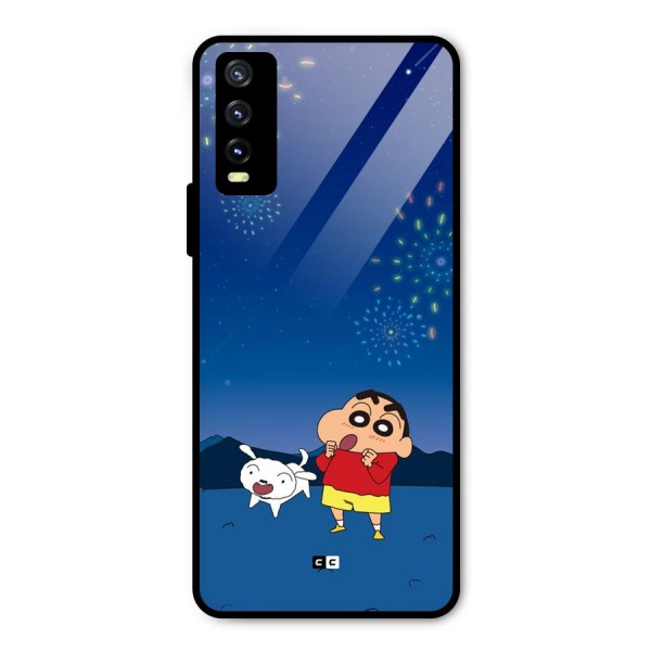 Festival Time Metal Back Case for Vivo Y20 2021