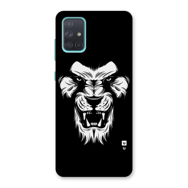 Fierce Lion Digital Art Back Case for Galaxy A71