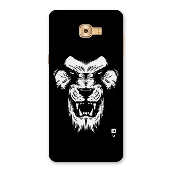 Fierce Lion Digital Art Back Case for Galaxy C9 Pro