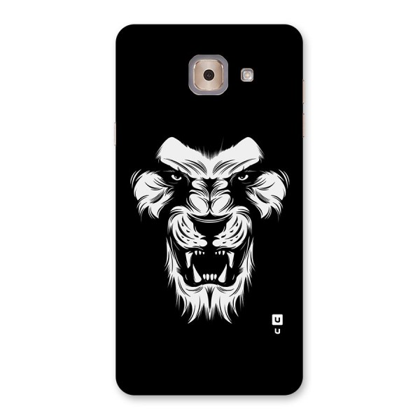 Fierce Lion Digital Art Back Case for Galaxy J7 Max