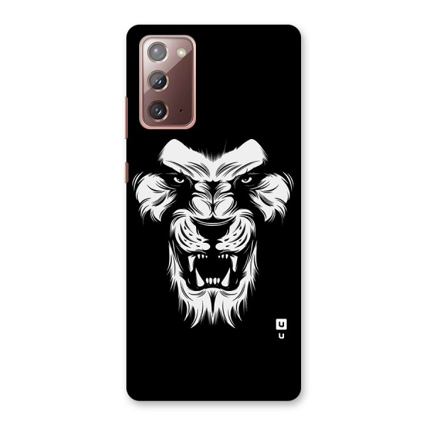 Fierce Lion Digital Art Back Case for Galaxy Note 20