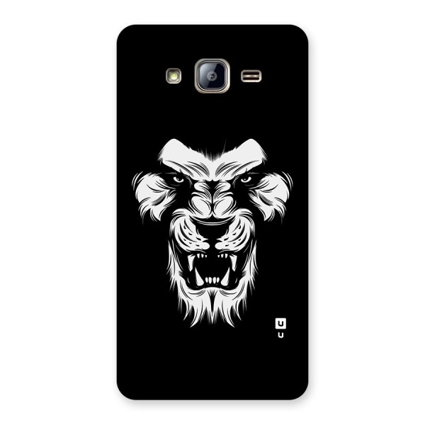 Fierce Lion Digital Art Back Case for Galaxy On5