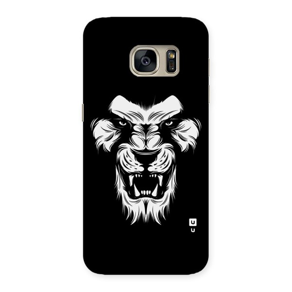 Fierce Lion Digital Art Back Case for Galaxy S7