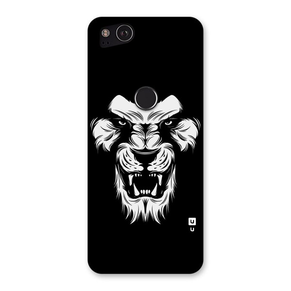 Fierce Lion Digital Art Back Case for Google Pixel 2