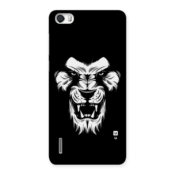 Fierce Lion Digital Art Back Case for Honor 6