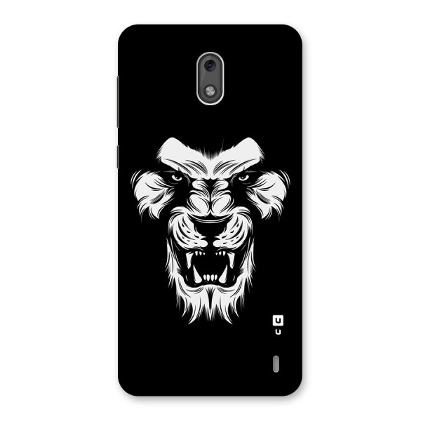 Fierce Lion Digital Art Back Case for Nokia 2