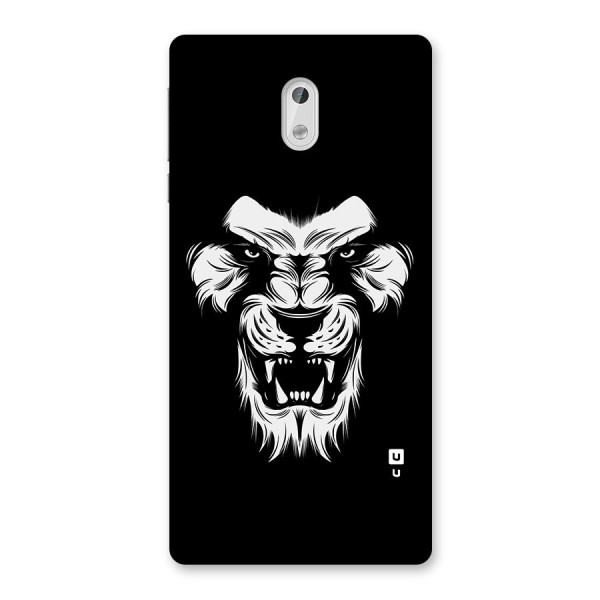 Fierce Lion Digital Art Back Case for Nokia 3